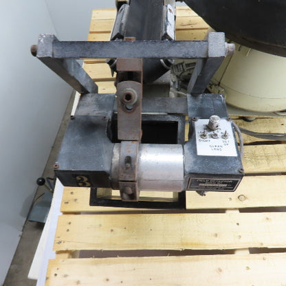 Accu-Count Model 15 Vibratory Parts Feeder Bowl 117V W/ Accu-Count 124 Autobag
