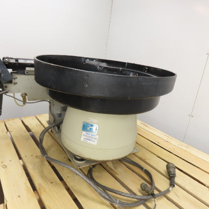 Accu-Count Model 15 Vibratory Parts Feeder Bowl 117V W/ Accu-Count 124 Autobag