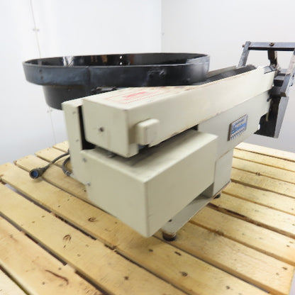 Accu-Count Model 15 Vibratory Parts Feeder Bowl 117V W/ Accu-Count 124 Autobag
