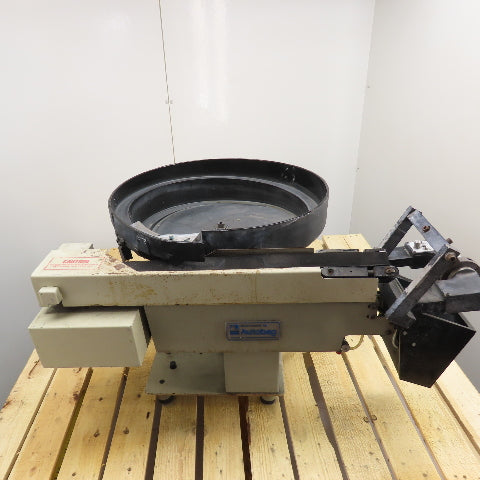 Accu-Count Model 15 Vibratory Parts Feeder Bowl 117V W/ Accu-Count 124 Autobag