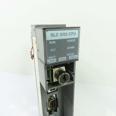 Allen-Bradley 1747-L531 SLC 500 SLC 5/03 Processor Unit Ser E Rev 8 W/1747-OS302