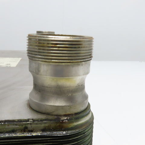GEA 100094670 GBS 700M-40 Brazed Plate Heat Exchanger 450 PSI 2" NPT