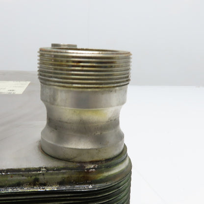 GEA 100094670 GBS 700M-40 Brazed Plate Heat Exchanger 450 PSI 2" NPT