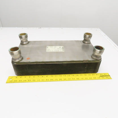 GEA 100094670 GBS 700M-40 Brazed Plate Heat Exchanger 450 PSI 2" NPT