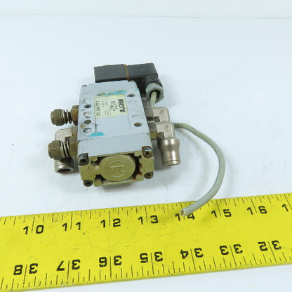 Micro 0 220 002 322 5/2-Way Pneumatic Directional Solenoid Valve 24VDC
