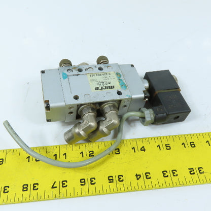 Micro 0 220 002 322 5/2-Way Pneumatic Directional Solenoid Valve 24VDC
