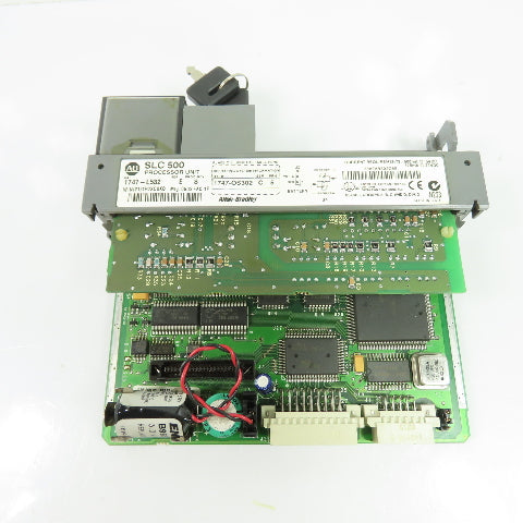 Allen-Bradley 1747-L532 SLC 500 Ser E Rev 8 5/03 CPU Processor Unit W/1747-OS302