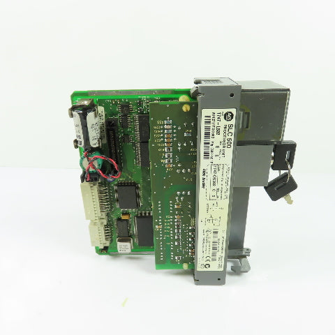 Allen-Bradley 1747-L532 SLC 500 Ser E Rev 8 5/03 CPU Processor Unit W/1747-OS302