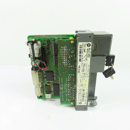 Allen-Bradley 1747-L532 SLC 500 Ser E Rev 8 5/03 CPU Processor Unit W/1747-OS302