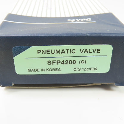 YPC SFP4200 5/2 Pneumatic Directional Control Valve G1/4 1-10Bar NEW