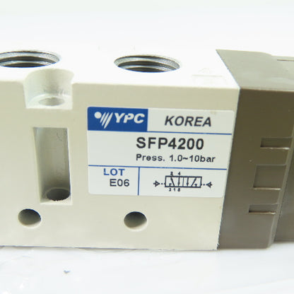 YPC SFP4200 5/2 Pneumatic Directional Control Valve G1/4 1-10Bar NEW
