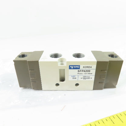 YPC SFP4200 5/2 Pneumatic Directional Control Valve G1/4 1-10Bar NEW