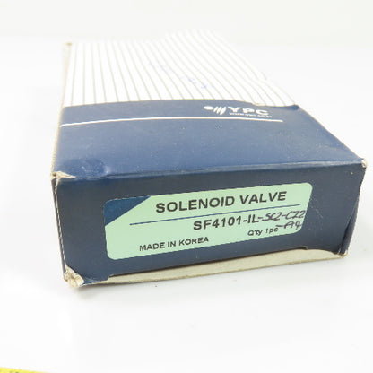 YPC SF4101-IL-SC2-C72-A4 5/2 Way Pneumatic Solenoid Valve 24V Coil NEW