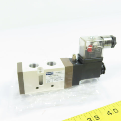 YPC SF4101-IL-SC2-C72-A4 5/2 Way Pneumatic Solenoid Valve 24V Coil NEW