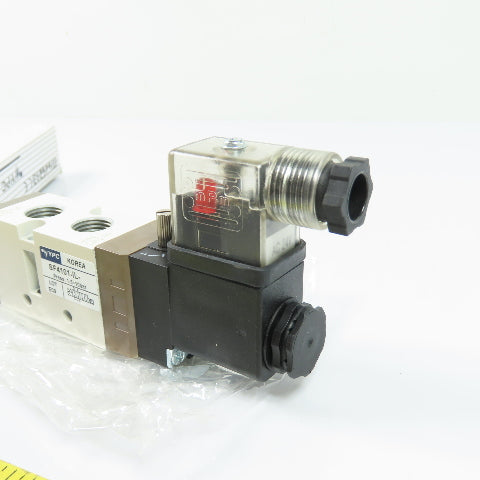 YPC SF4101-IL-SC2-C72-A4 5/2 Way Pneumatic Solenoid Valve 24V Coil NEW