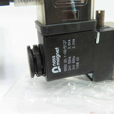 YPC SF4101-IL-SC2-C72-A4 5/2 Way Pneumatic Solenoid Valve 24V Coil NEW