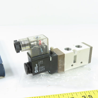 YPC SF4101-IL-SC2-C72-A4 5/2 Way Pneumatic Solenoid Valve 24V Coil NEW