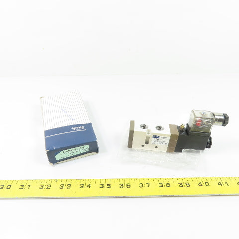 YPC SF4101-IL-SC2-C72-A4 5/2 Way Pneumatic Solenoid Valve 24V Coil NEW