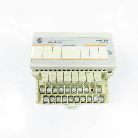 Allen-Bradley 1794-OW8 Ser A Flex I/O 8-Point Relay Output Module 24VDC