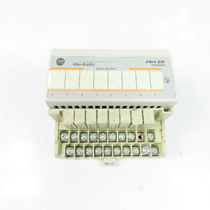 Allen-Bradley 1794-OW8 Ser A Flex I/O 8-Point Relay Output Module 24VDC