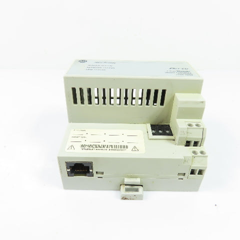 Allen-Bradley 1794-AENT Flex I/O EtherNet/IP 10/100 Adapter 24VDC Ser B F/W 4.3