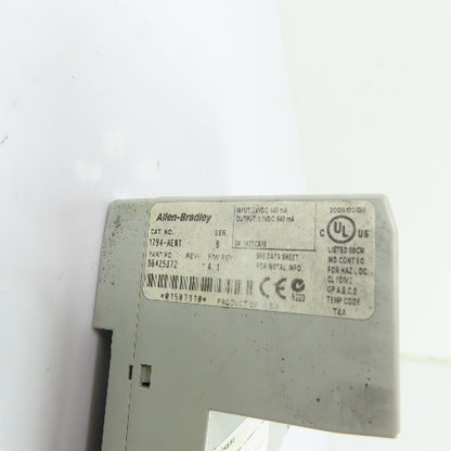 Allen-Bradley 1794-AENT Flex I/O EtherNet/IP 10/100 Adapter 24VDC Ser B F/W 4.1