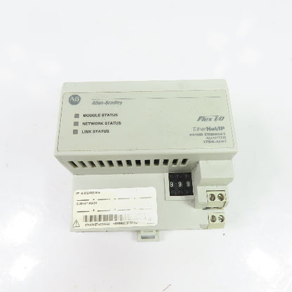 Allen-Bradley 1794-AENT Flex I/O EtherNet/IP 10/100 Adapter 24VDC Ser B F/W 4.1