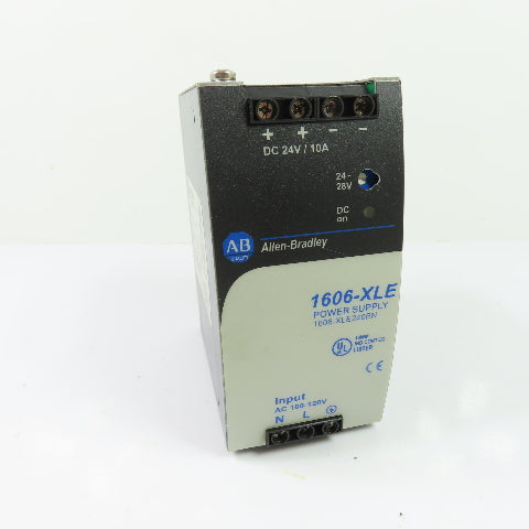 Allen-Bradley 1606-XLE240EN 240W Power Supply 100-120VAC In 24-28VDC 10A Out