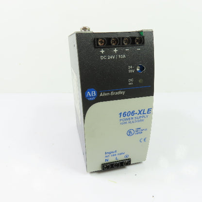 Allen-Bradley 1606-XLE240EN 240W Power Supply 100-120VAC In 24-28VDC 10A Out