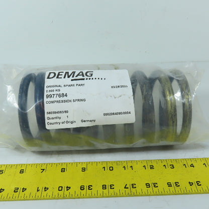 Demag 580584083/60 9977684 Heavy Duty Steel Compression Spring