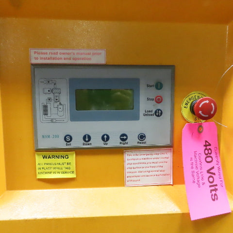 Polar Air EM-RTS3-75 75HP Rotary Screw Air Compressor 300.2SCFM 145PSI 480V 3Ph