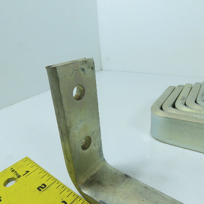 Heavy Duty 15-3/4" OAL Crane Trolley Festoon Track Tow Arm Bracket Lot Of 10
