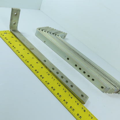 Heavy Duty 15-3/4" OAL Crane Trolley Festoon Track Tow Arm Bracket Lot Of 10