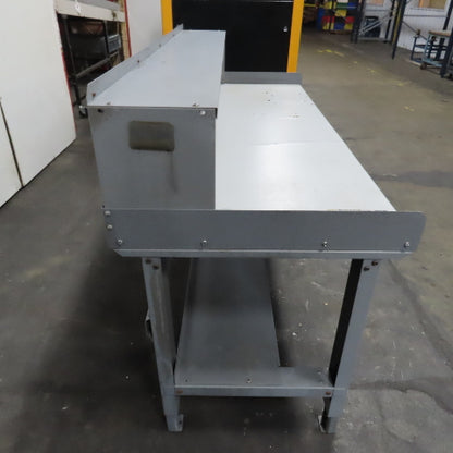 72" x 30" x 1-1/2" Top Laminated Top Work Bench Assembly Table W/ Shelf