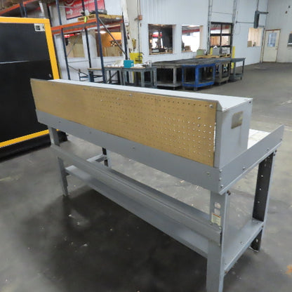 72" x 30" x 1-1/2" Top Laminated Top Work Bench Assembly Table W/ Shelf