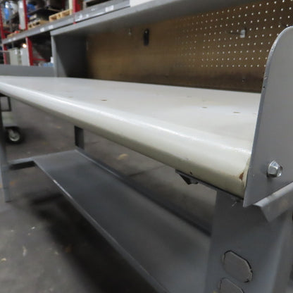 72" x 30" x 1-1/2" Top Laminated Top Work Bench Assembly Table W/ Shelf