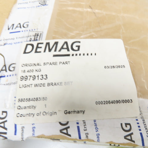 Demag 9979133 Light Wide Brake Set