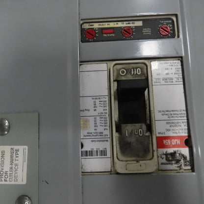 Cutler-Hammer PRL4 800A Panelboard 480Y/277V 3Ph 4W w/ 250A Main Breaker