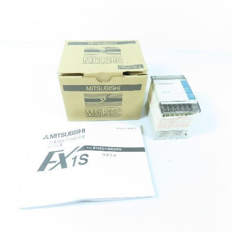 Mitsubishi FX1S-10MR-ES/UL MELSEC FX1S Series 10-Point PLC 100-240VAC New In Box