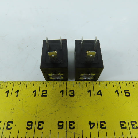 Nass Magnet 0550 00.1-00/5010 24V Solenoid Valve Coil 2.0W 100% ED Lot of 2