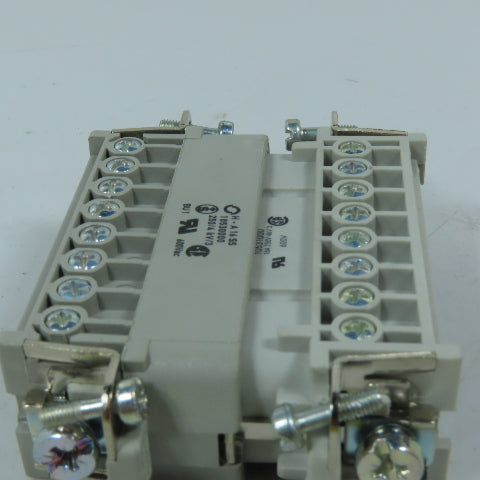EPIC 10530000/10531000 H-A 16 SS/BS 16-Pin Male & Female Connector Set 600V