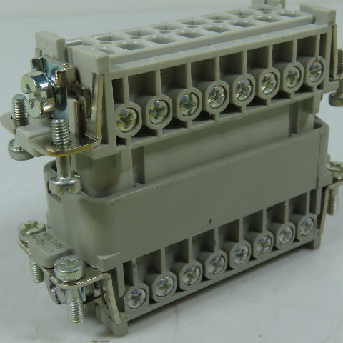 EPIC 10530000/10531000 H-A 16 SS/BS 16-Pin Male & Female Connector Set 600V