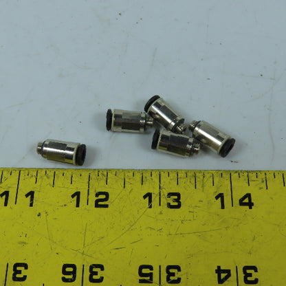 SKF 17894 4mm 5/32 Push To Connect M5 Threaded Fitting Lot Of 5
