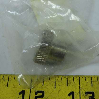 Gibraltar MWTRT-022 Knurled Control Knob Tapped Thru M6 Thread Stainless Lot/3