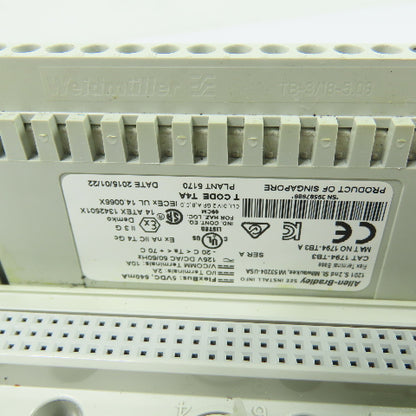 Allen-Bradley 1794-OB8EP Flex I/O 8-Point 24VDC Output Module Ser A W/ Base