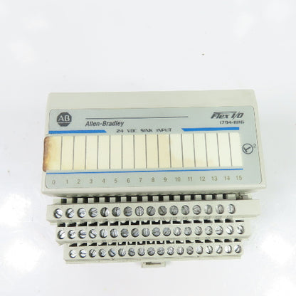 Allen-Bradley 1794-IB16 Flex I/O 16 Point 24VDC Sink Input Module W/ 1794-TB3
