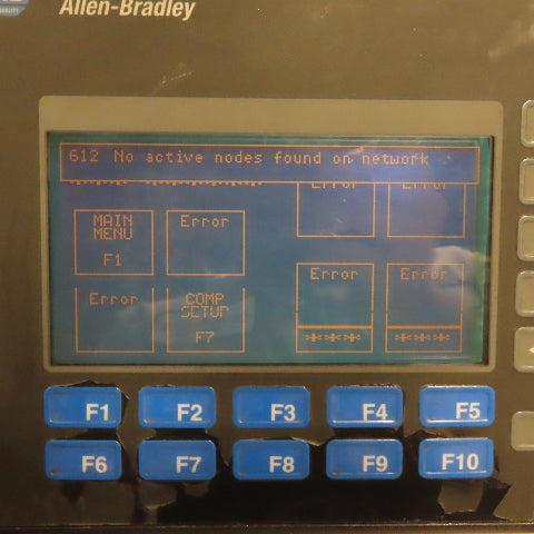 Allen-Bradley 2711-K5A2 PanelView 550 Operator Interface Ser F FRN 4.48 100-240V