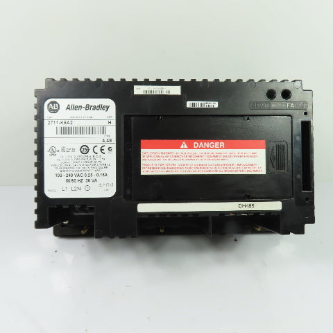 Allen-Bradley 2711-K5A2 PanelView 550 Operator Interface Ser H FRN 4.48 100-240V