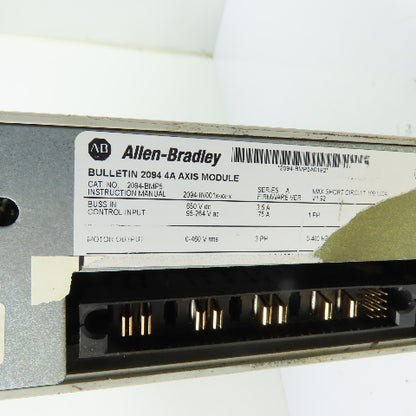 Allen-Bradley 2094-BMP5 Kinetix 6000 Servo Drive Axis Module 400/460V 4A Ser A