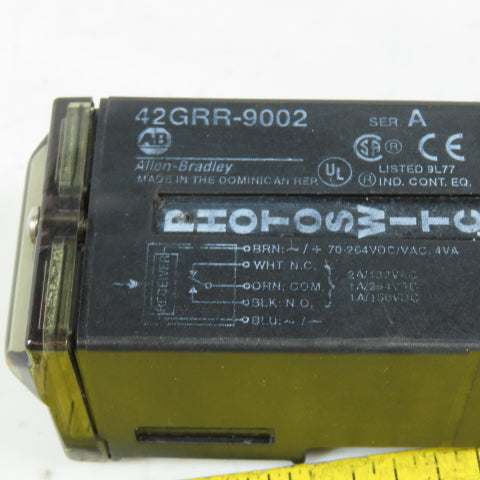 Allen-Bradley 42GRR-9002 Photoelectric Sensor Receiver 70-264V AC/DC